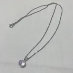 スワロフスキー　swarovski ヘリオトロープ　ネックレス