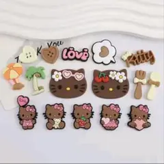 ジビッツ　日焼けキティ　ガングロキティ　ハワイ