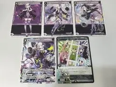 ウィクロス VOICE ACROSSコラボ　プロモ　5種各1枚　結月ゆかり