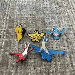 【送料込み】ポケモン ピンバッジ 5個セット