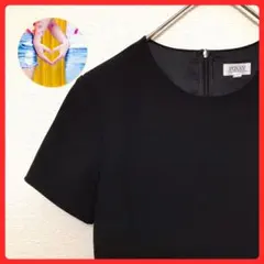 人気ブランド【フォクシー】ワンピース/半袖/ブラック/フォーマル
