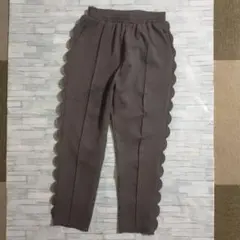 【新品未使用・美品】スカラップパンツ♡グレー