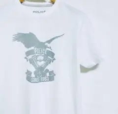 美品 POLICE ポリス Tシャツ メンズ Lサイズ