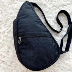 【美品】healthy bac bag ボディバッグ S テクスチャードナイロン