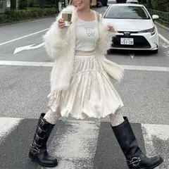バルーンリボンスカート　Alley Tokyo