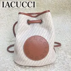 美品✨イアクッチ 2way モノグランマ ショルダーバッグ リュック サッビア