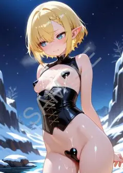アートポスター A4 AI 美女 イラスト G0087