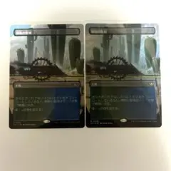 MTG 植物の聖域OTJボーダーレス2枚(内1枚foil仕様)