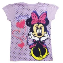 新品タグ付き ミニーマウス Tシャツ サイズ6X 約120～130cm