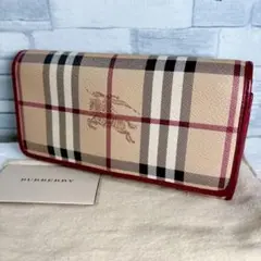 BURBERRY バーバリー 長財布 ウォレット　シャドーホース ノバチェック