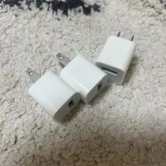 Apple純正ACアダプター 3個セット