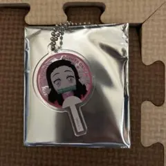 滅の刃　竈門禰豆子　みに隊士　お揃いクリアうちわランダムアクリルチャーム