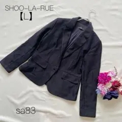 シューラルー　テーラージャケット　シングルボタン　ワールド　ネイビー【L】
