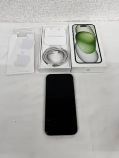iPhone 15 128GB グリーン SIMフリー　訳あり