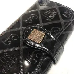 ANNA SUI 三つ折り 財布 エナメル