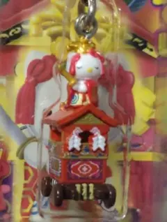 【レア】ハローキティ 　ストラップ　京都祇園