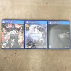 【人気3本❗️】PS4 モンハンアイスボーン含む人気3本セット　送料無料