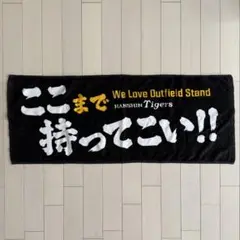 【ここまで持ってこい‼︎】阪神タイガース フェイスタオル 完売 ホームラン 応援