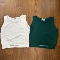 ラブトキシック　タンクトップ　2枚　140