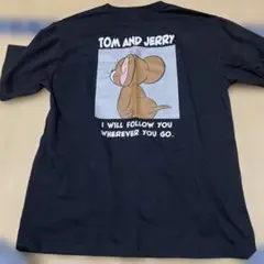 トムとジェリー Tシャツ 黒 タグ無し　未使用