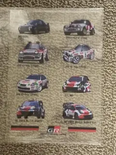 トヨタ GAZOO RACING クリアファイル ラリージャパン