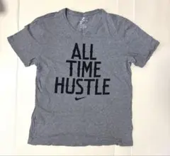 【大幅値下げ！】 NIKE グレー ロゴTシャツ メンズＬ
