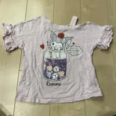 サンリオ クロミ スパンコール 半袖Tシャツ 120