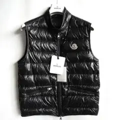 値下!美品MONCLER モンクレール GUI ギー ダウンベスト 黒 ブラック