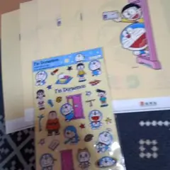 マイナンバー　ドラえもん　クリアファイル　5枚　シール1枚