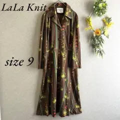【希少】【レア】【レトロ】LaLaKnit ララニット ワンピース プロミックス