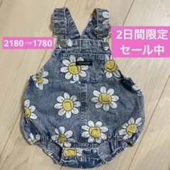 【最終お値下済み】MY LITTLE WONDER デニムサロペットロンパース