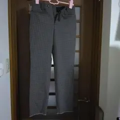 アニエスベー　チェックパンツ
