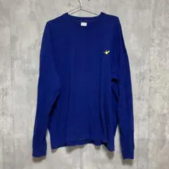 Mark Gonzales マークゴンザレス　長袖カットソー　ブルー　青　X L
