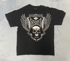 TAPOUT ドクロ　Tシャツ　L 黒