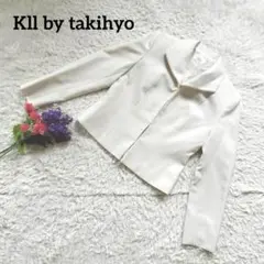 Kll by takihyo タキヒョーホワイトジャケット　11号