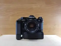 整備済 完動 CANON A-1 + モータードライブ MA + BRACKET 整備済 完動 CANON A-1 + モータードライブ MA + BRACKET