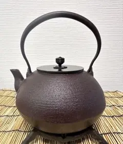 白緑　風炉釜　　菊池浄慶　　筒竹地もん 白緑様専用 風炉釜 菊池浄慶 筒竹地もん （風炉釜 菊池浄慶 筒竹