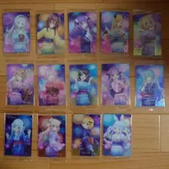 ホロライブ　ウエハースカード　14枚セット