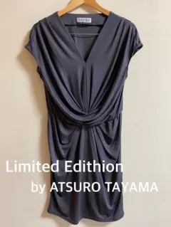 リミテッドエディション アツロウタヤマ　ダークグレー ワンピース 40