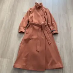 アメリヴィンテージ POOFY FLARE LONG COAT オレンジ コート