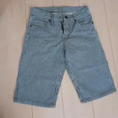 ストライプ柄 ハーフパンツ 140サイズ