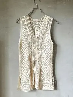vintage*シルクレースチャイナジレ