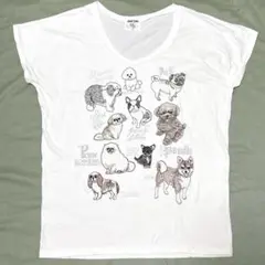 mable sud マーブルシュッド　犬　dog 刺繍　Tシャツ　半袖