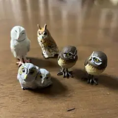 カプセルQミュージアム　福をよぶ　フクロウ大全　梟　海洋堂　ふくろう　ガチャ