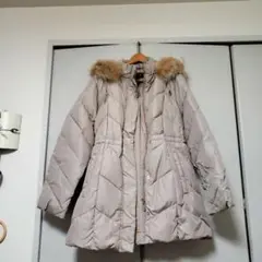 BALMAINダウン95%ブルーフォックスMサイズ