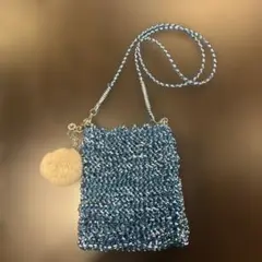 ポシェット　ラメルヘンテープ使用