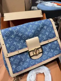 Louis Vuitton デニムショルダーバッグ