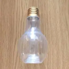 透明プラスチックボトル 金色キャ3123ップ