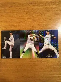【キラ】オリックスバファローズ　金子千尋　西野真弘　平野佳寿　プロ野球チップス