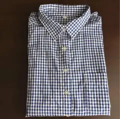 無印良品 ギンガムチェックシャツ